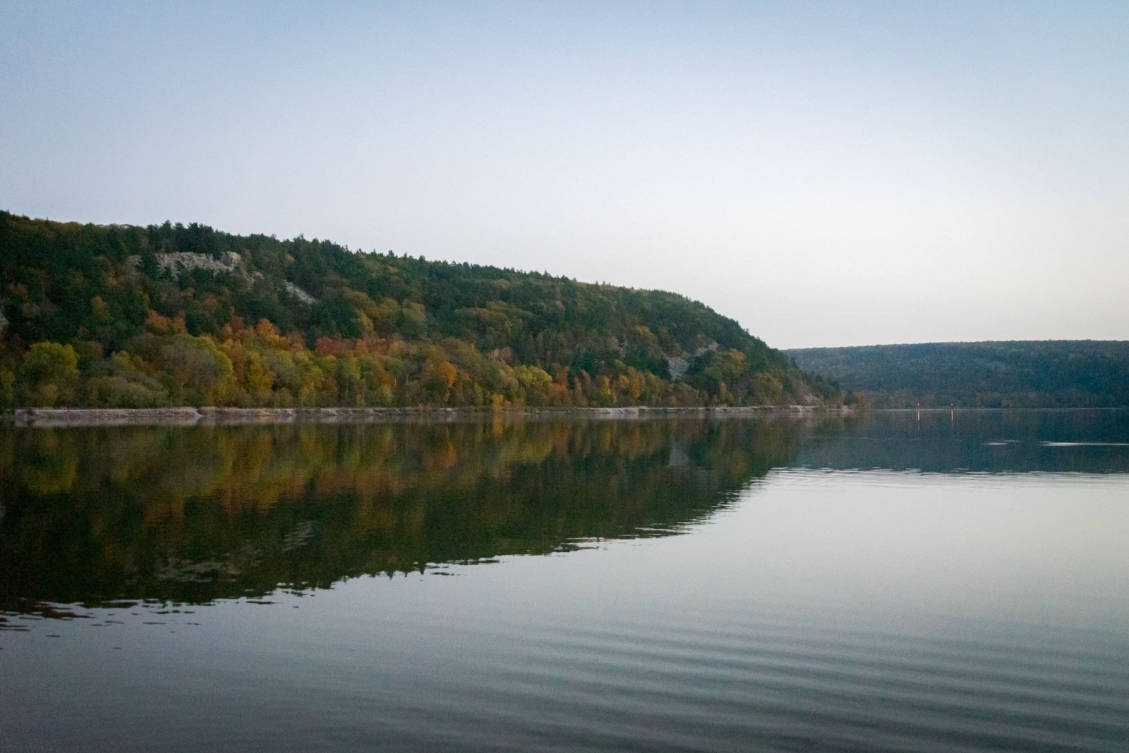 Devils lake afternoon